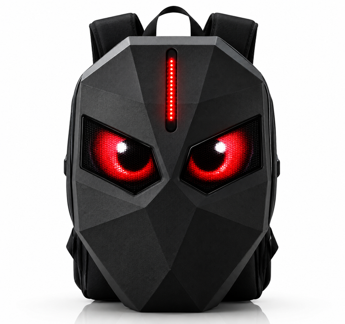 SAKK CHAUKHI | LED Tech Backpack.